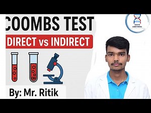 Coombs Test (Direct & Indirect) | Principle, Procedure & Interpretation #bloodbank #coombstest