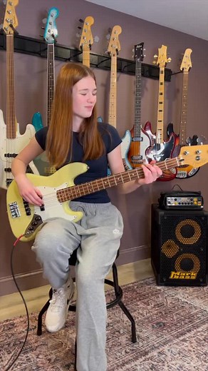 Ruby Adams | I’ve had so much fun learning one of the best bass solos ever! So here’s the challenge - NAME THE SONG AND THE BASS PLAYER! This is just... | Instagram