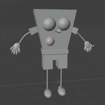 I'm modeling SpongeBob in Blender🔥 #blender #animation #3danimation #блендер #blendergameengine #3d