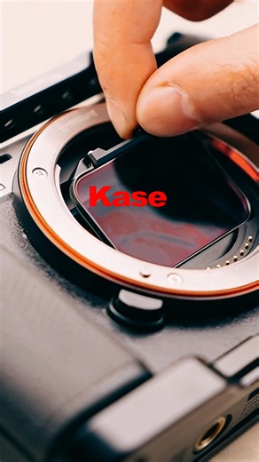 Kase Store on Instagram: "Easy peasy Kase in-camera filter setup. Quick tool free installation ensures stable attachment every time. Boost your shots with proper filter placement.#kase #kasefilters"