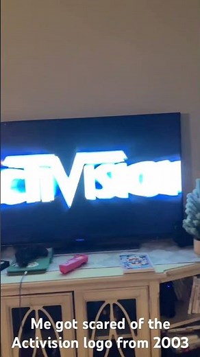 Me Got Scared Of The Activision Video Game Logo from 2003 from the game called Wipeout 3