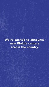 We’re excited to announce new BioLife centers across the country. A warm welcome to: Lubbock, TX Chicago, IL Lafayette, LA Abilene, TX Pewaukee, WI Houston-North, TX Find a center near you at https://bit.ly/3GOmIpB. | BioLife Plasma Services