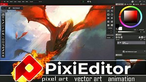 【🔥像素革命】PixiEditor 2.0横空出世：PS Blender合体？开源免费碾压付费软件！#像素艺术 #矢量绘图 #2D动画 #节点编辑 #开源设计