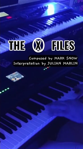 the x-files theme mark snow interpretation #piano #music #xfiles