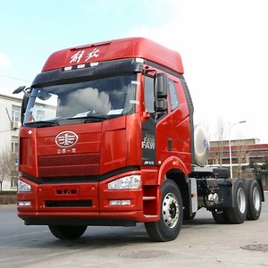 [Hot Item] Support Color Customization Inline Six-Cylinder FAW CNG LNG 6X4 Truck Tractor FAW 380HP for Port Logistics