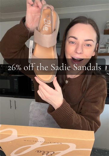 Stunning Sadie Sandals from Ella Shoes for Spring/Summer