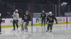 "Every game from here on out is going to be tough. It's going to be a grind. With the standings the way they are. We need points every time we get on the ice." — Devan Dubnyk More from the locker room ahead of Wild-Sabres in Buffalo 👇 | Minnesota Wild