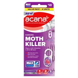 Acana Moth Hanging Max 4 Pack