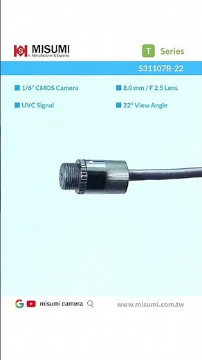 S31107R-22 [MISUMI Camera]