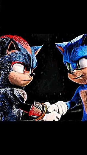 Sonic And shadow friendship power #sonic #edit #shadowthehedgehog #sonicthehedgehog #shorts