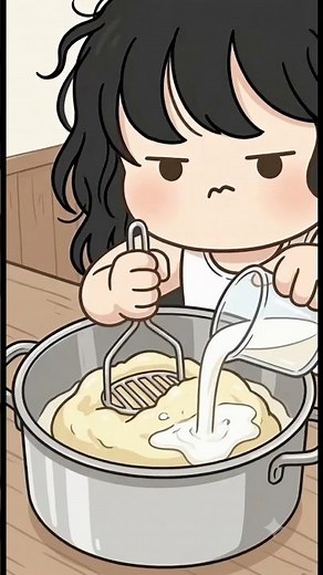 꾸덕 꾸덕~매시드 포테이토~만들어보자!🥔