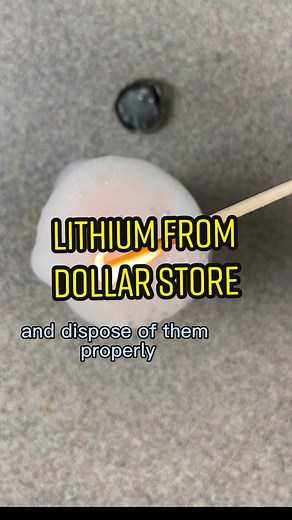 Lithium Battery in Water: A Dangerous Experiment