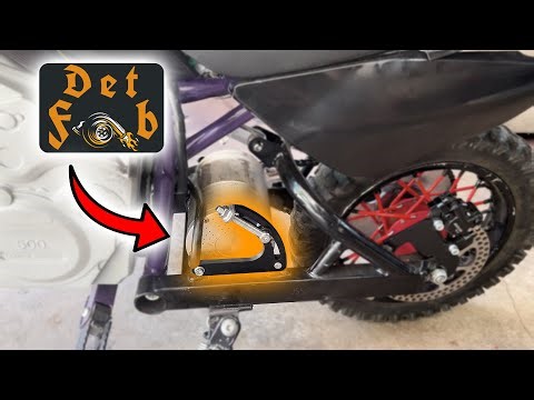 How to Install the Detfab Adjustable Motor Mount V2 on a Razor MX650 (Easy Upgrade!)