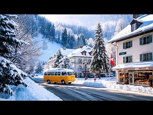 Driving In Switzerland🇨🇭Most Scenic Road Trip In Swiss Countryside❄️