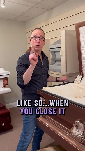 Find out how to safely open and close the lid of a gasketed casket with us at Titan Casket! #titancasket #casket #caskets