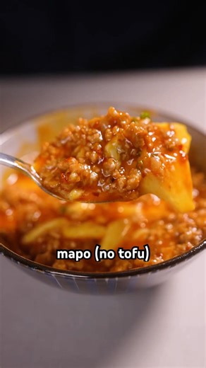 Mapo tofu (with no tofu) 🌶️