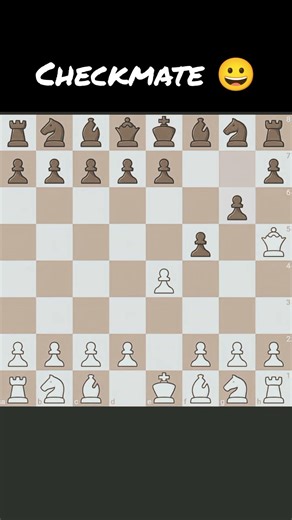 What is the four move checkmate #chess