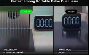 17K views · 4K reactions | "Whether you're a complete newbie to the laser world, a hobbyist or an experienced laser pro running a thriving business with multiple lasers, the F1 is a great toy to have. I call it a toy not because it's not powerful, but because it's just so much fun to use!" | xTool | Facebook