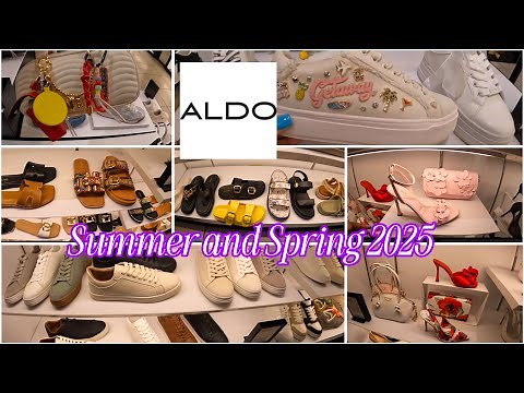 ALDO Spring Summer 2025 New Line Up Men & Women Heels, Sneakers, Sandals Purses Jewelry & Bag Charms