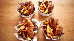 Blistering barnacles—as Captain Haddock likes to say—these Fish & Chips are fantastic! Crack open a beer (you’ll need it for the batter) and enjoy a deep-fried fishy feast: chfstps.co/1HpWRlA. | ChefSteps
