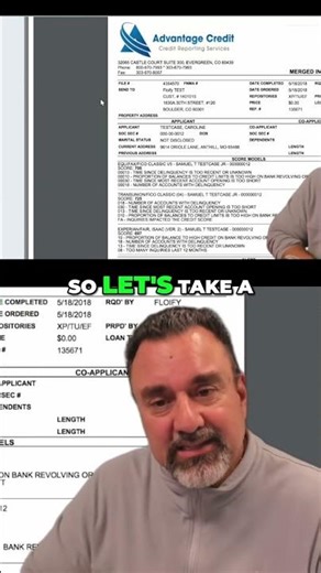 Credit Report Secrets: What Lenders Really See #shorts