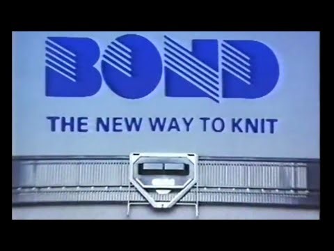 Bond Knitting Machine UK TV Advert - 1987