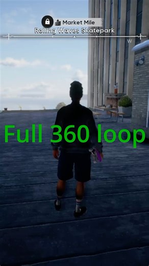 FINALLY did a full 360 loop in skate #skateboarding #skate #gaming #skate4 #foryou