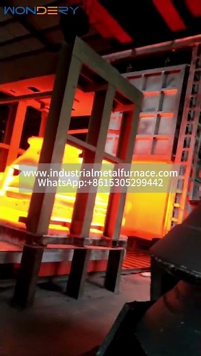 Industdrial Bogie Hearth Heat Treatment Furnace