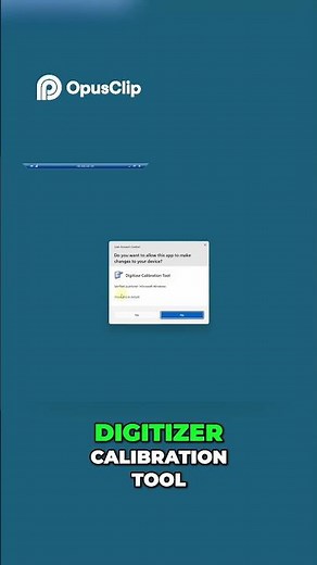 How to get calibration Crosshairs back (missing touchscreen tab) Windows 11