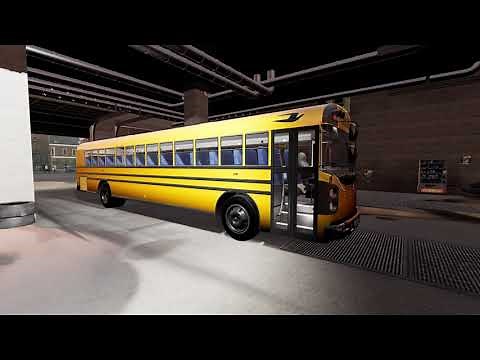 Bus Simulator 21 - Driving a School Bus