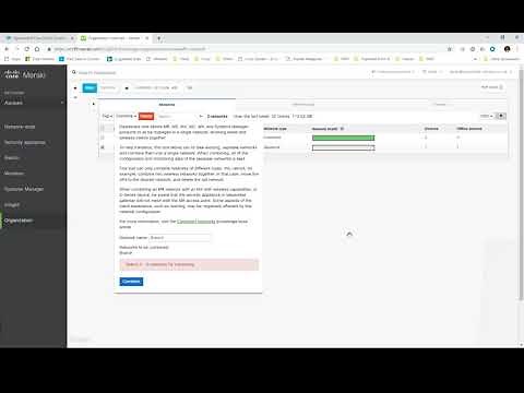 Meraki: Adding a new network