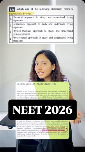 Madhuparna on Instagram: "NEET2026 Hidden lines‼️ Read these lines to score 360/360 in biology Follow & comment down for pdf🔗 #neet2026 #neet #ncert #doctor"