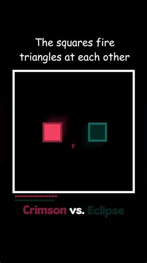 New bullet motion #square #simulation #coding #battle #1v1