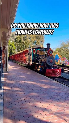 How the Disneyland Railroad is Powered 🚂 Rare Behind-the-Scenes Moment