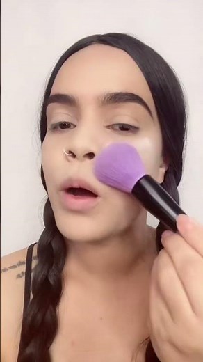 Wednesday Addams Halloween Makeup Tutorial #horrortok