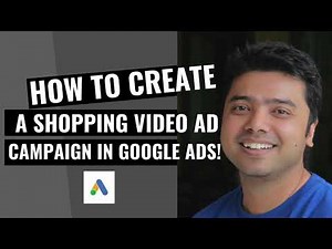 Create a Trueview for Shopping Campaign in Google Ads!