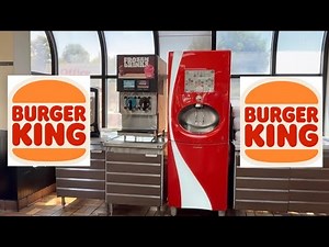 Soda Drink Refills at Burger King Come Freestyle Machine POV ASMR Getting Drinks