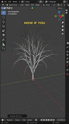 How To Quickly Add Trees In Blender
