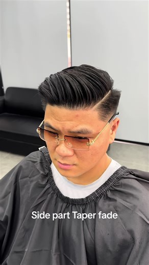 Side Part Taper Fade: Easy Hairstyle for Textured Hair