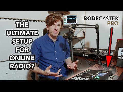 RØDECaster Pro x Bernard Butler of Boogaloo Radio - Radio Broadcasting Made Easy