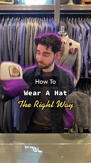 How to properly wear hats #HowTo #howtofashion #fashiontips #tips #mensfashion #style #Howtofashion