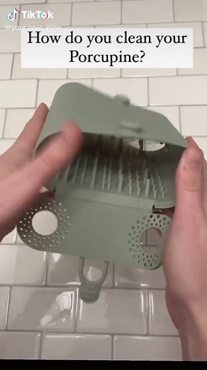 Silicone Porcupine Shower Hair Catcher