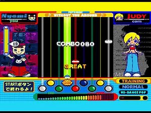 [POP'N MUSIC CS5] USダンスポップ - WITHOUT YOU AROUND (N)