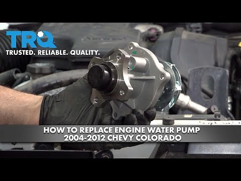 How To Replace Engine Water Pump 2004-2012 Chevy Colorado