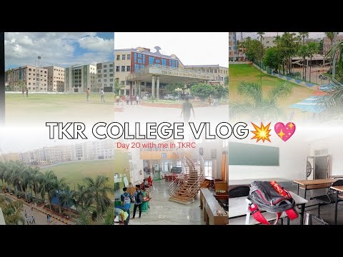 TKR COLLEGE VLOG💥💖|Day 20|late upload😁|Like|Share|Subscribe|comment