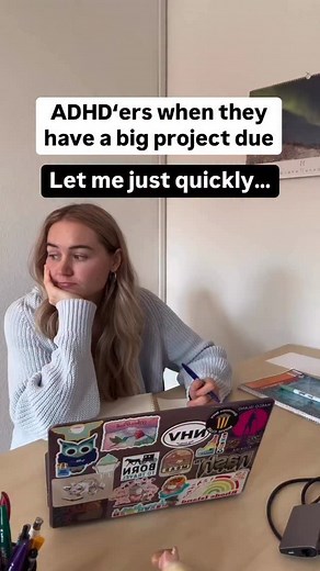 17K views · 1.4K reactions | Ever find yourself avoiding the real task by tackling everything else?  #ADHD #Procrastination #ProductivityHacks #AvoidingBigTasks | ADHD Empowerment | Facebook