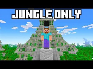 100 Days but Jungle Temples are MASSIVE!