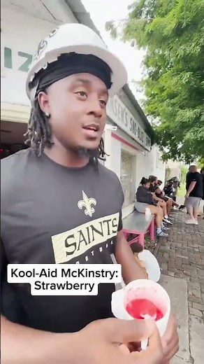 Saints Rookies Grade Sno-balls 🍧 #saints #nfl #shorts