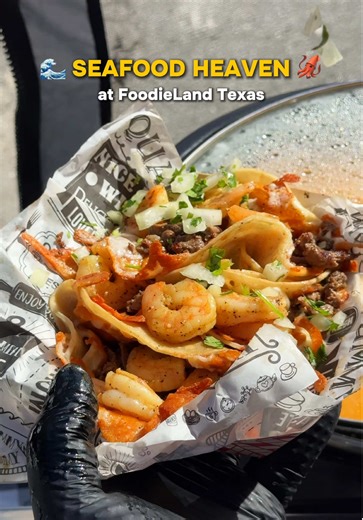 Seafood to DIE for... 🤤 Featured: 🦀 Flavorz Dungeness Crab & Mac 🦞 Blue Maine Lobster Roll Lobster Fries 🦐 Seafood Babez Surf & Turf Nachos 🗓️ March 6-8, 2026 📍 Austin (Circuit of the Americas) 🗓️ April 10-12, 2026 📍 Houston (NRG Park) 🗓️ April 17-19, 2026 📍 Dallas (Fair Park) 🕐 Fri: 3-10pm | Sat & Sun: 1-10pm 🎟️ Tickets only sold online (link in bio)* Children 5 & under get in for free. #foodieland #foodfestival #fyp