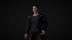 Terminator t800 - 3D model by Samad.Ahmed
